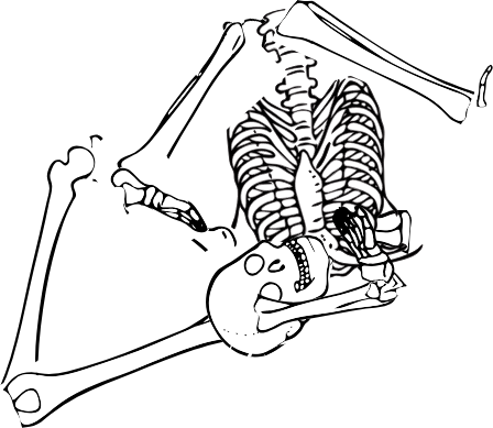 Dem bones dem bones dem – dry bones!