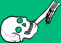 Dem bones dem bones dem – dry bones!