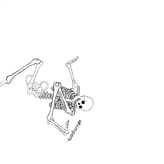 Dem bones dem bones dem – dry bones!