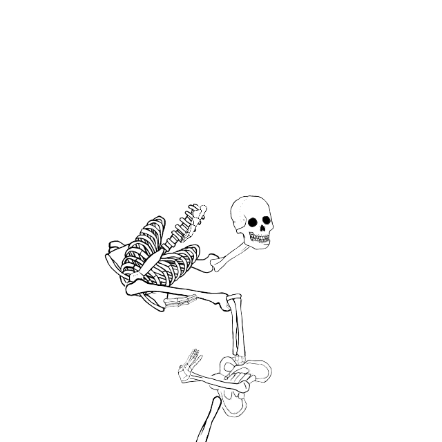 Dem bones dem bones dem – dry bones!