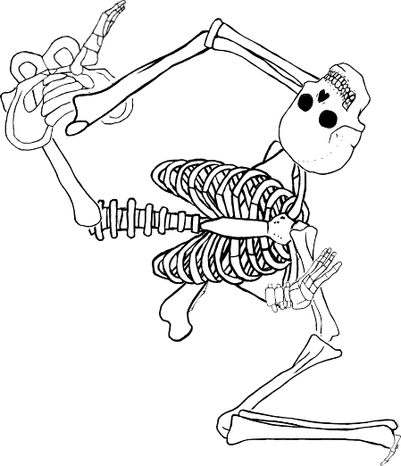 Dem bones dem bones dem – dry bones!