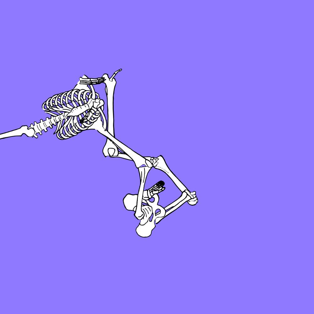 Dem bones dem bones dem – dry bones!