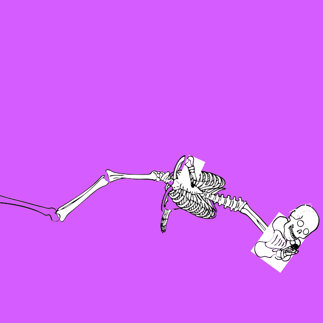 Dem bones dem bones dem – dry bones!