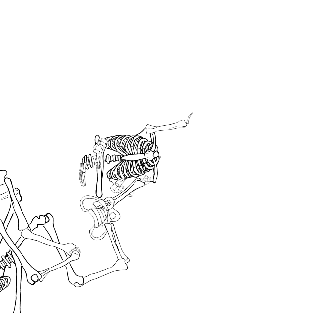 Dem bones dem bones dem – dry bones!