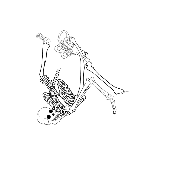 Dem bones dem bones dem – dry bones!