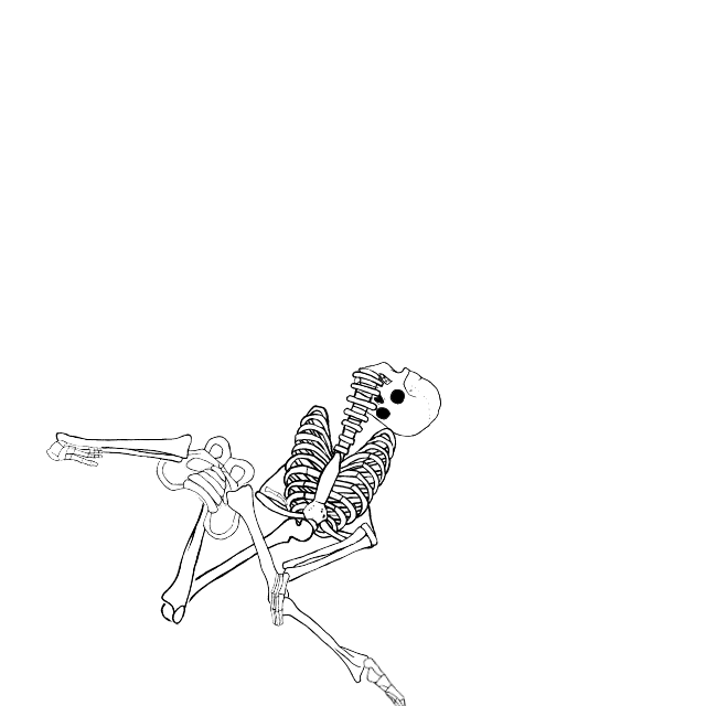 Dem bones dem bones dem – dry bones!