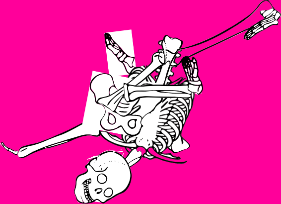 Dem bones dem bones dem – dry bones!