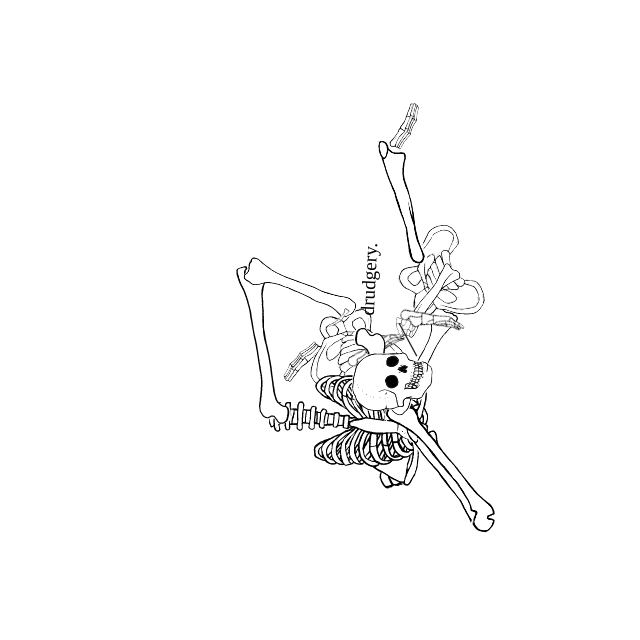 Dem bones dem bones dem – dry bones!