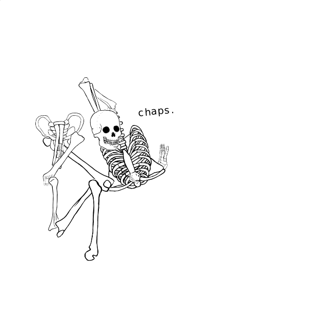 Dem bones dem bones dem – dry bones!