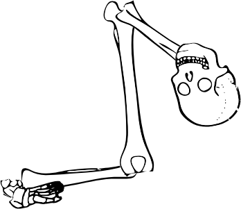 Dem bones dem bones dem – dry bones!