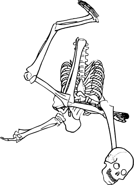 Dem bones dem bones dem – dry bones!