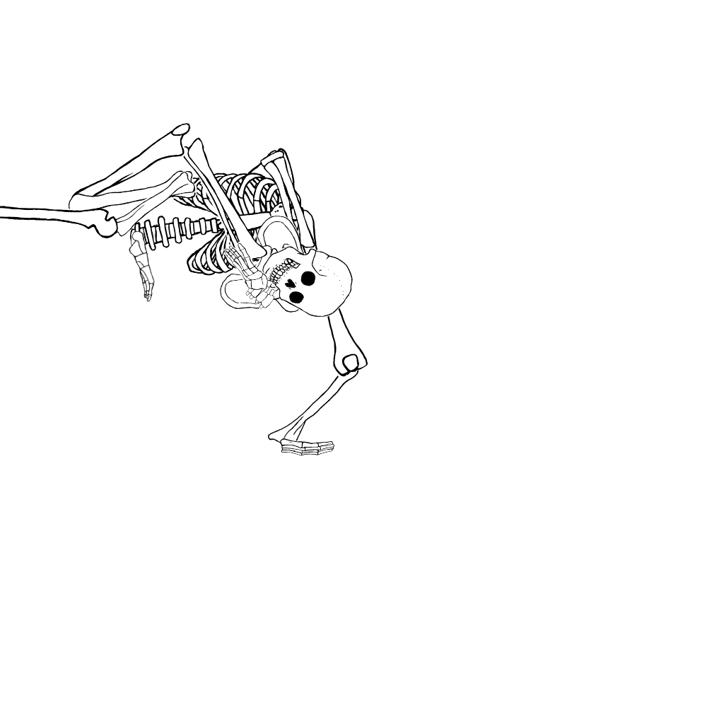 Dem bones dem bones dem – dry bones!