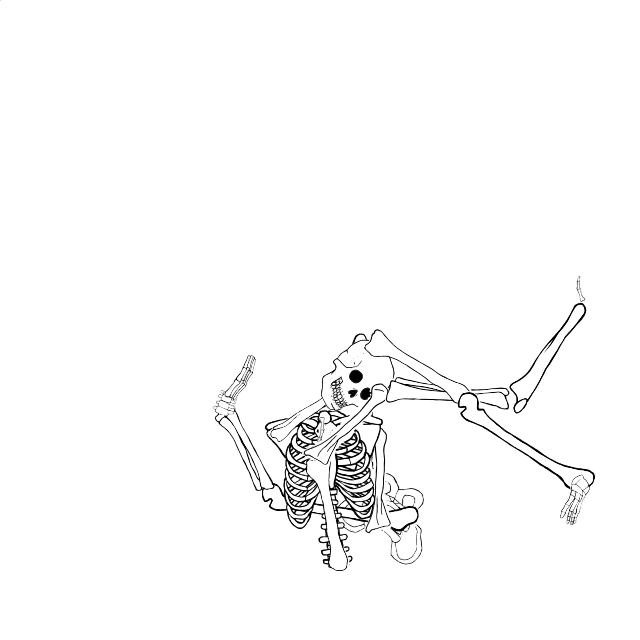 Dem bones dem bones dem – dry bones!