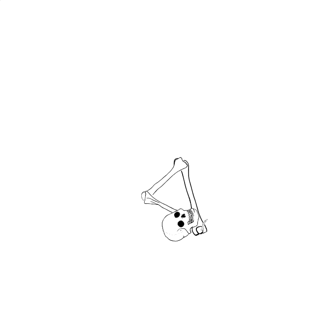 Dem bones dem bones dem – dry bones!