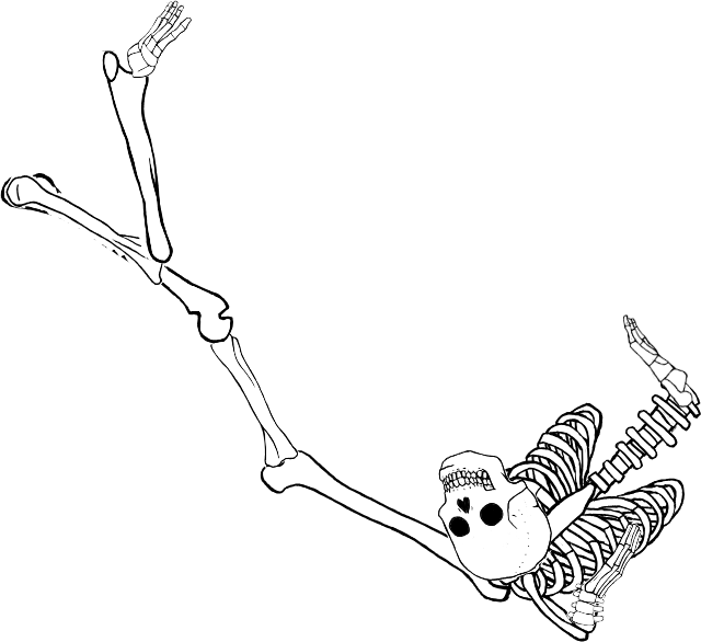 Dem bones dem bones dem – dry bones!