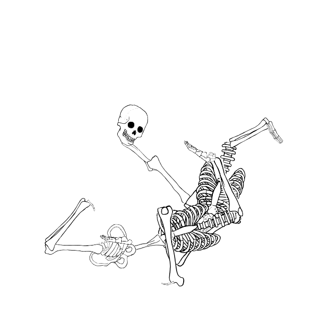 Dem bones dem bones dem – dry bones!