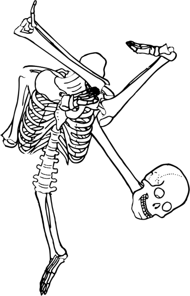 Dem bones dem bones dem – dry bones!