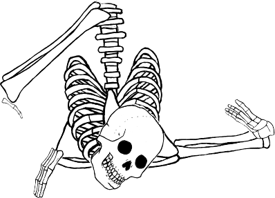 Dem bones dem bones dem – dry bones!