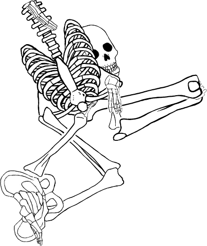 Dem bones dem bones dem – dry bones!