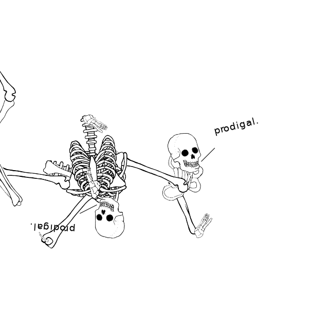Dem bones dem bones dem – dry bones!