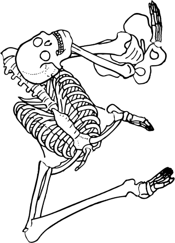 Dem bones dem bones dem – dry bones!