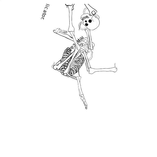 Dem bones dem bones dem – dry bones!