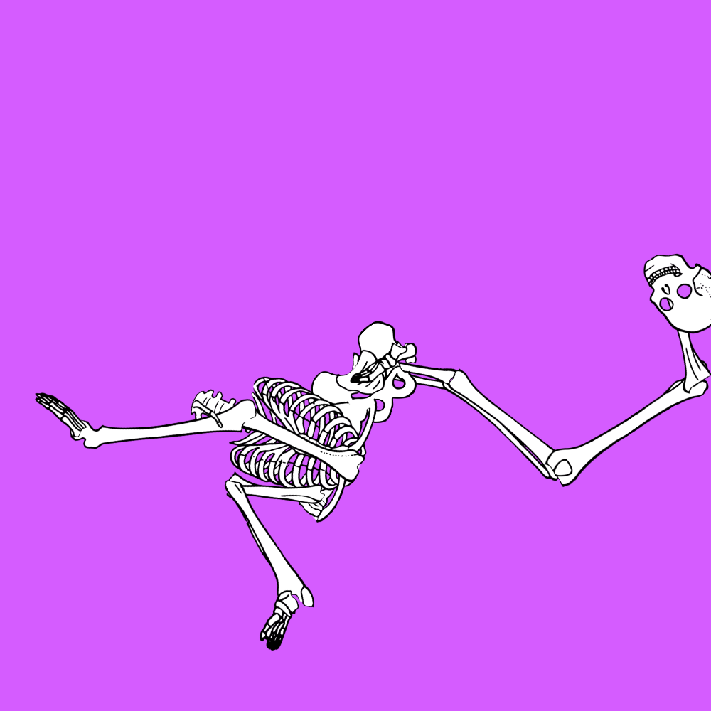 Dem bones dem bones dem – dry bones!