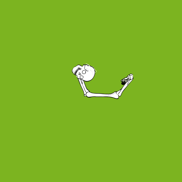 Dem bones dem bones dem – dry bones!