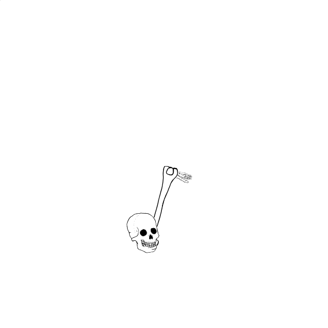 Dem bones dem bones dem – dry bones!