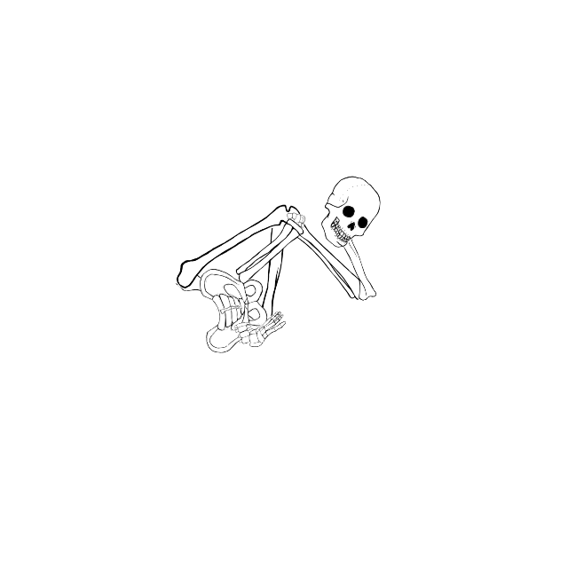 Dem bones dem bones dem – dry bones!