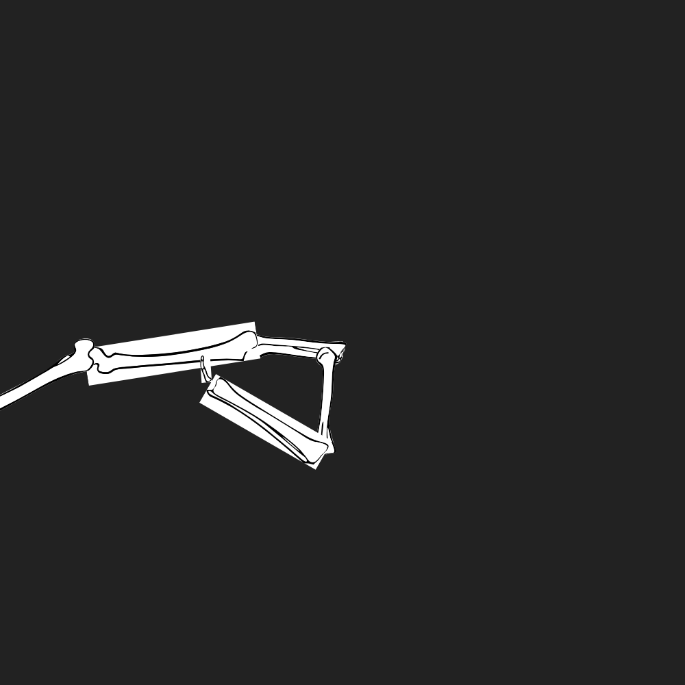 Dem bones dem bones dem – dry bones!