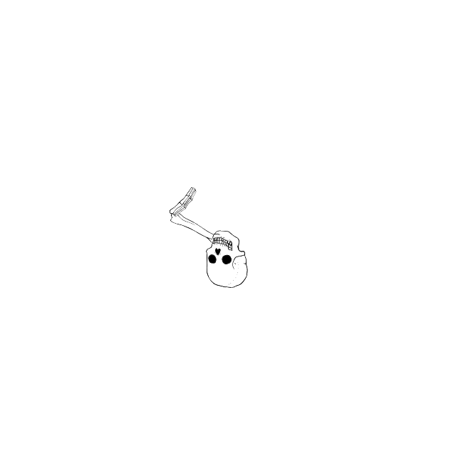Dem bones dem bones dem – dry bones!
