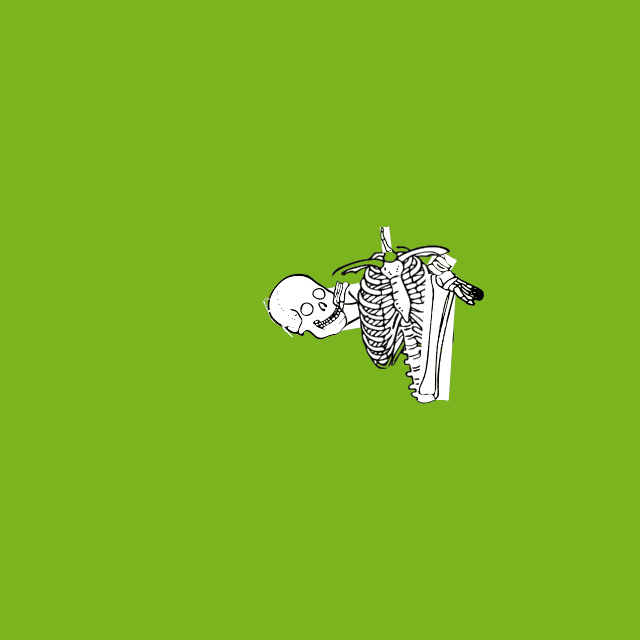Dem bones dem bones dem – dry bones!
