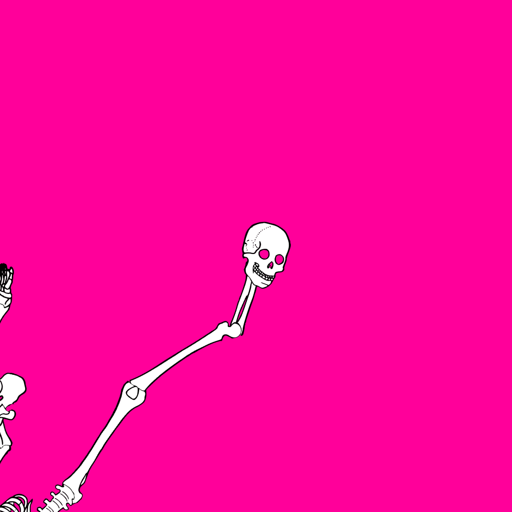 Dem bones dem bones dem – dry bones!