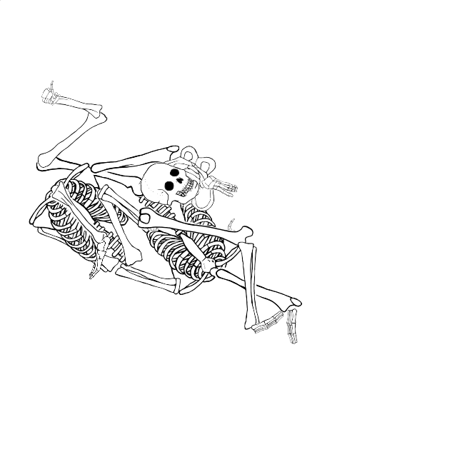 Dem bones dem bones dem – dry bones!