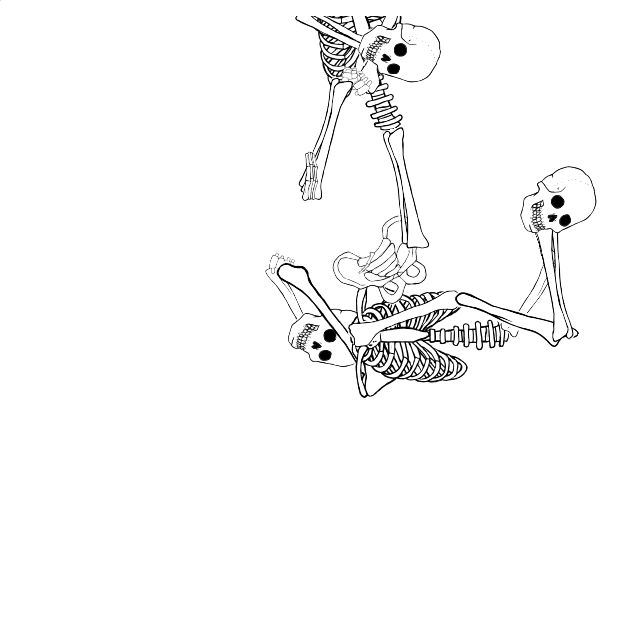 Dem bones dem bones dem – dry bones!