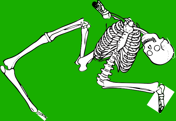 Dem bones dem bones dem – dry bones!