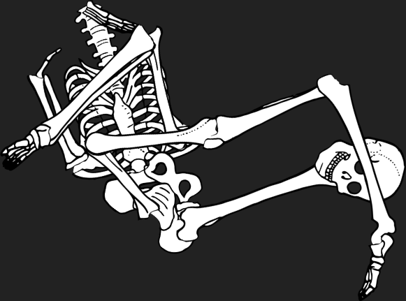 Dem bones dem bones dem – dry bones!