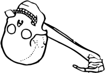 Dem bones dem bones dem – dry bones!