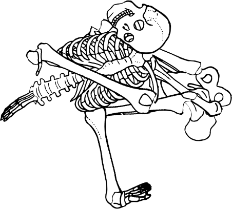 Dem bones dem bones dem – dry bones!