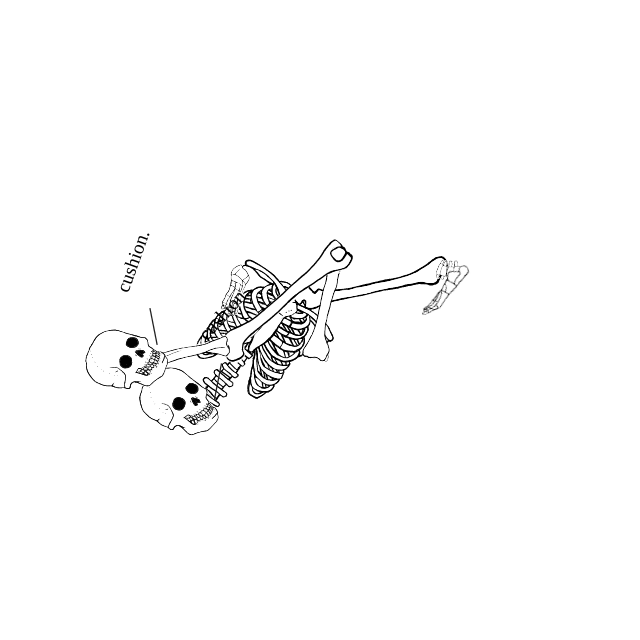 Dem bones dem bones dem – dry bones!