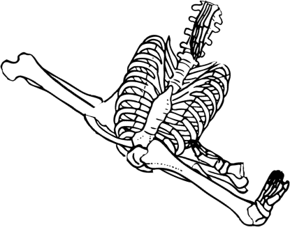 Dem bones dem bones dem – dry bones!