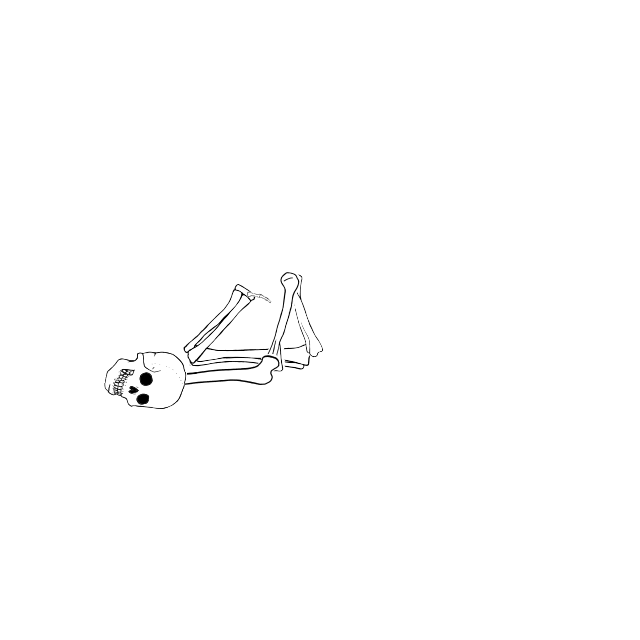 Dem bones dem bones dem – dry bones!