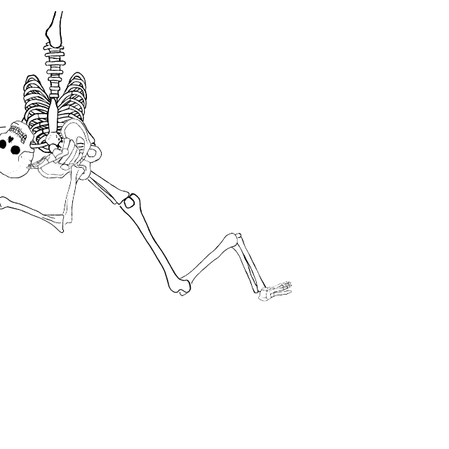 Dem bones dem bones dem – dry bones!