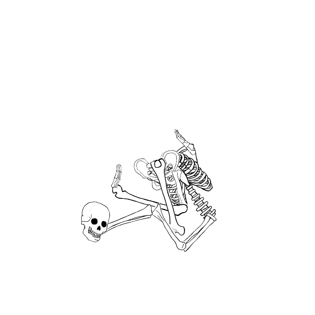 Dem bones dem bones dem – dry bones!