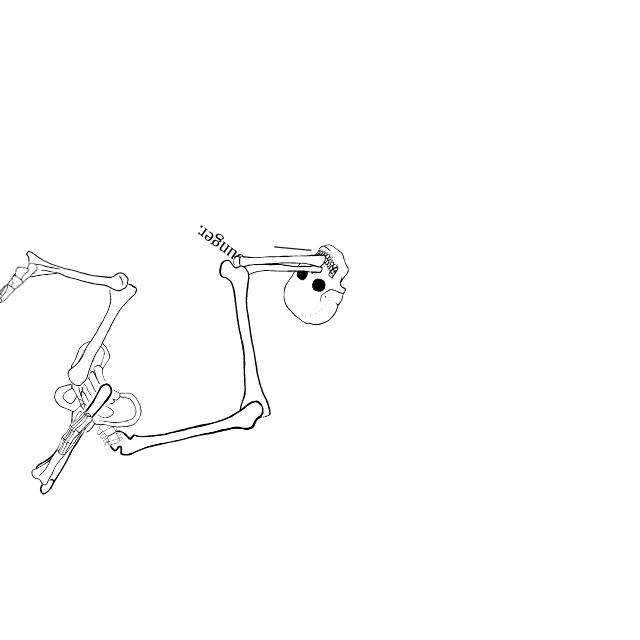 Dem bones dem bones dem – dry bones!