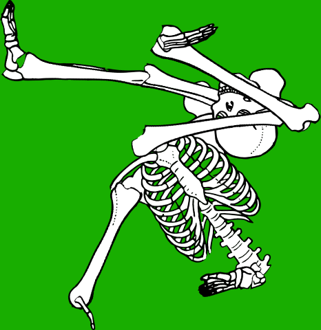 Dem bones dem bones dem – dry bones!