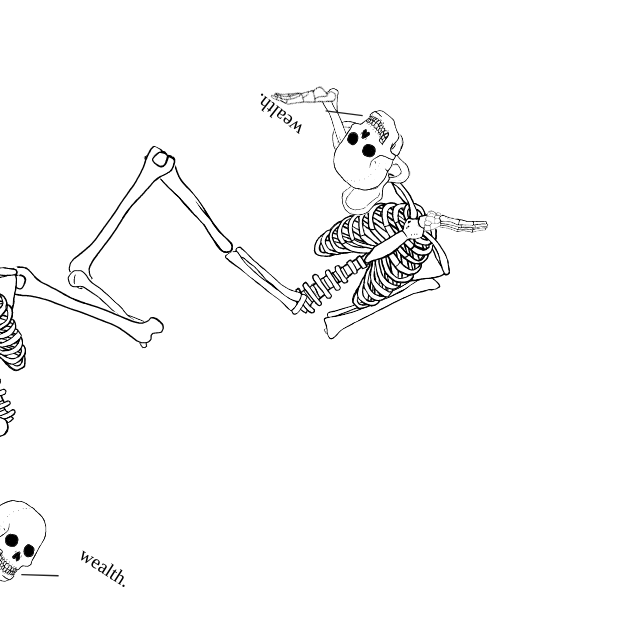 Dem bones dem bones dem – dry bones!