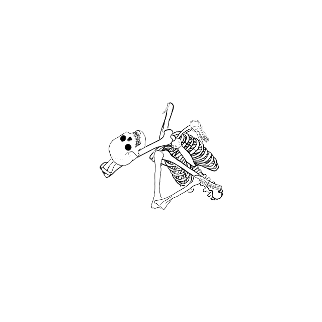 Dem bones dem bones dem – dry bones!