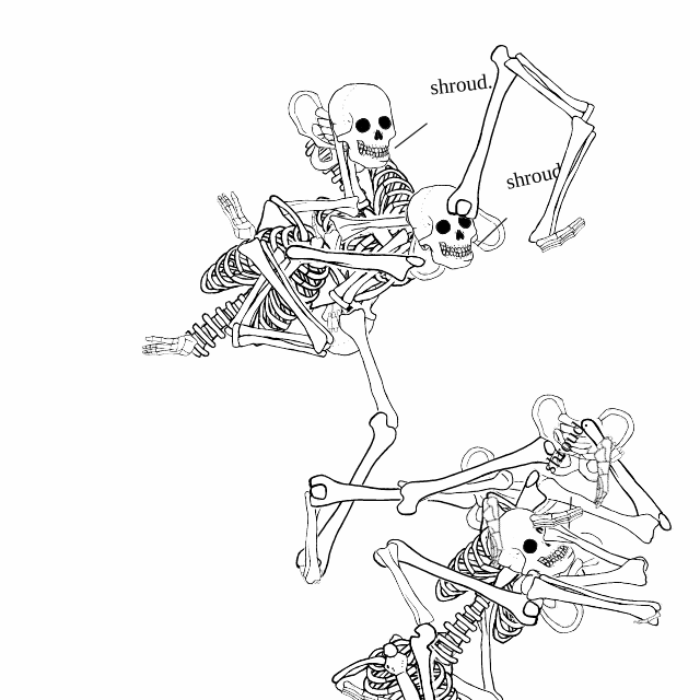 Dem bones dem bones dem – dry bones!
